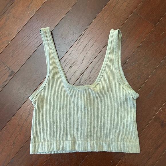 Lot of 3 Urban Outfitters - Out From Under Ribbed Crop Tops Size S/XS - Picture 5 of 16